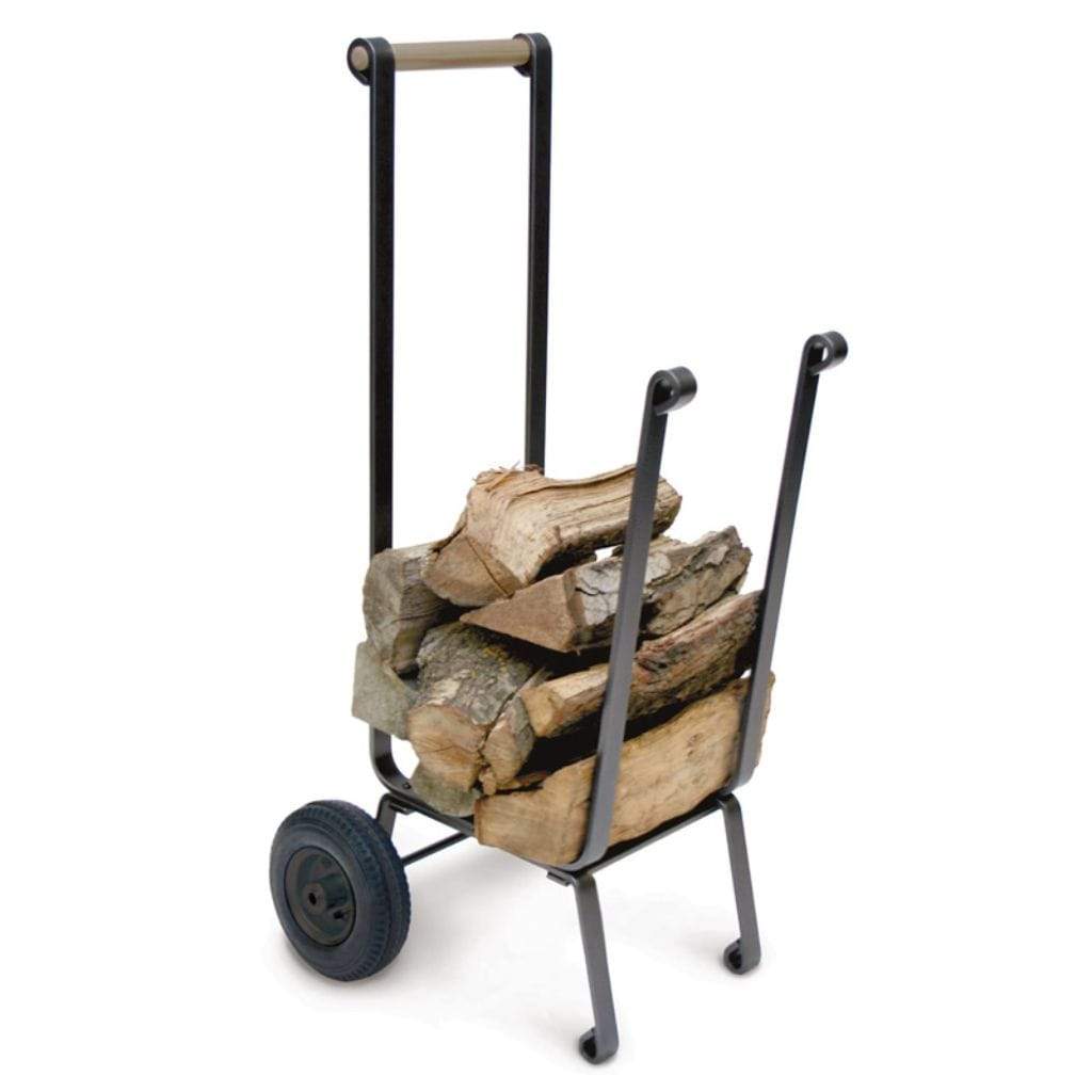 Pilgrim - 18" Vintage Iron Big Wheel Firewood Cart - by Pilgrim Home & Hearth | Buy at Agent BBQ