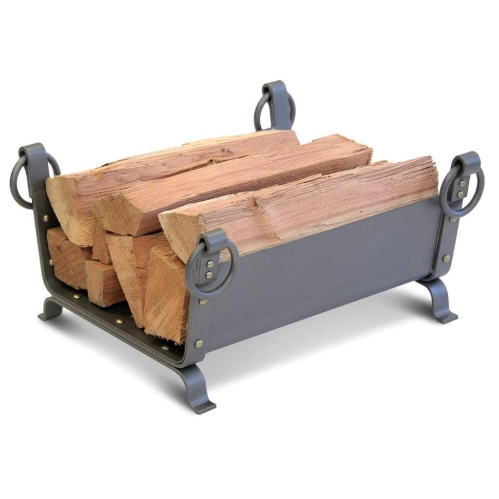 Pilgrim - 20" Natural Iron Greyson Wood Holder - by Pilgrim Home & Hearth | Buy at Agent BBQ