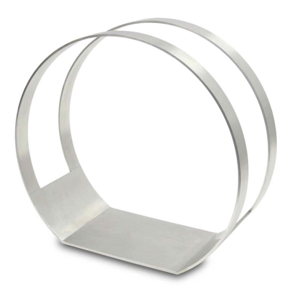 Pilgrim - 24" Stainless Steel Modern Wood Holder - by Pilgrim Home & Hearth | Buy at Agent BBQ