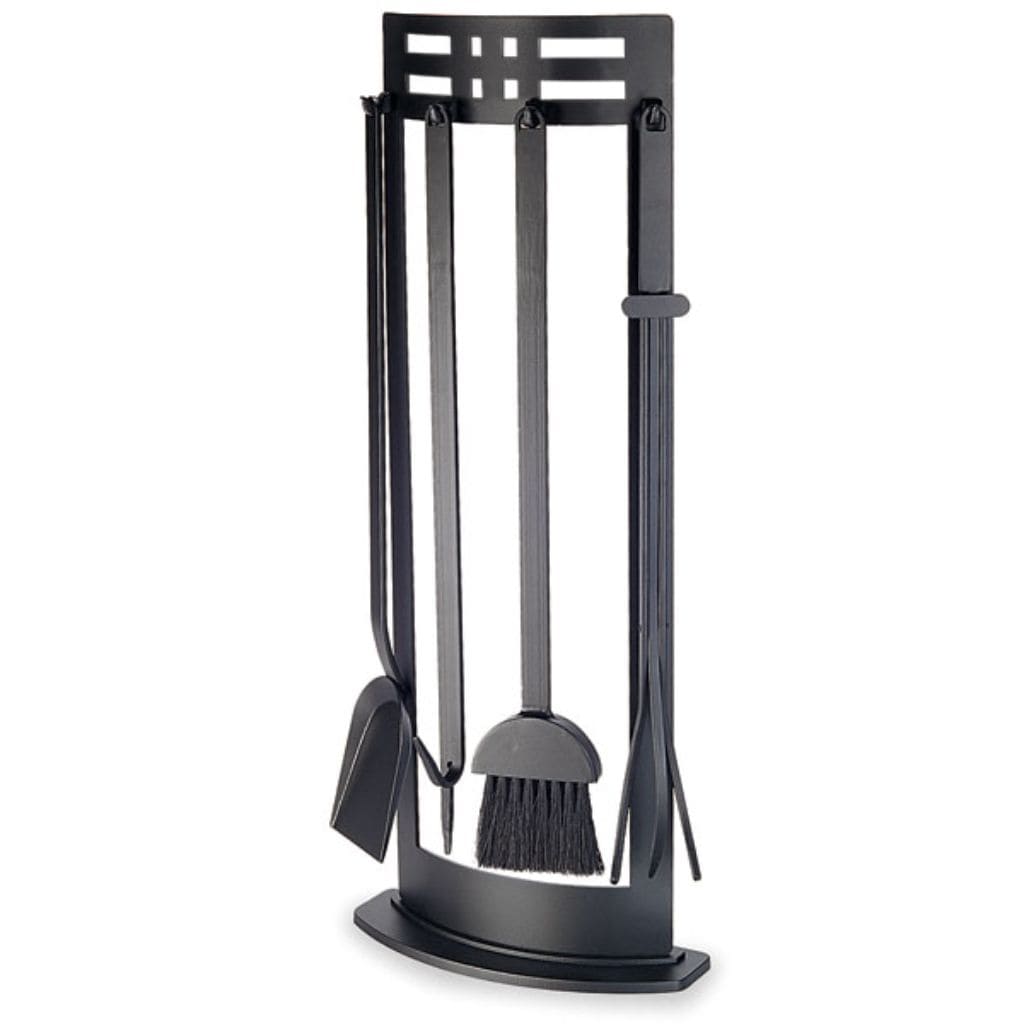 Pilgrim - 33" 4 - Piece Matte Black Portfolio - by Pilgrim Home & Hearth | Buy at Agent BBQ