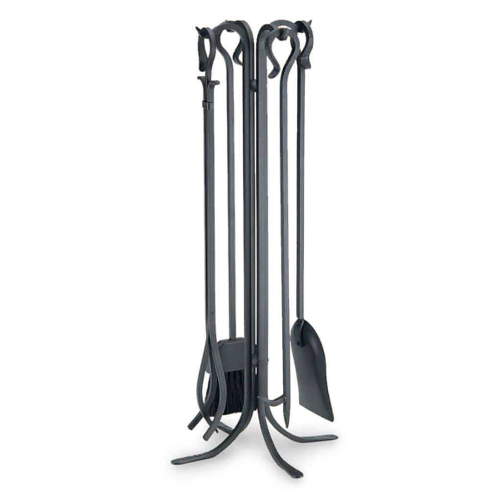 Pilgrim - 33" Matte Black Forged Large Hearth - by Pilgrim Home & Hearth | Buy at Agent BBQ