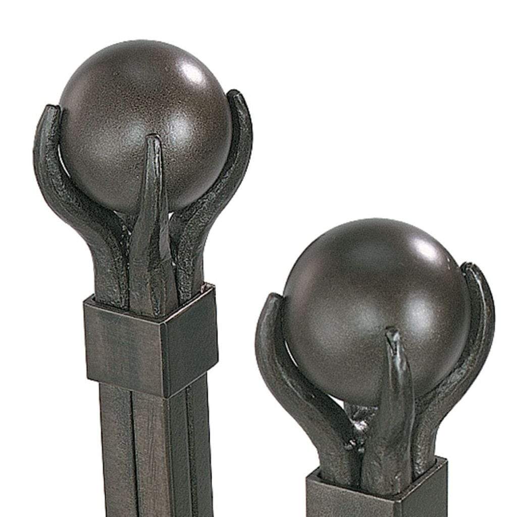 Pilgrim - 39" Black Ball and Claw Screen - by Pilgrim Home & Hearth | Buy at Agent BBQ
