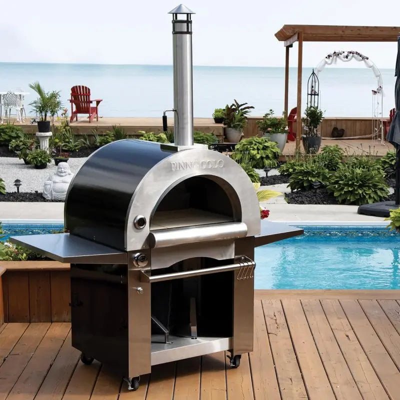 Pinnacolo IBRIDO Dual Fuel Pizza Oven | Wood + Gas Oven | Agent BBQ