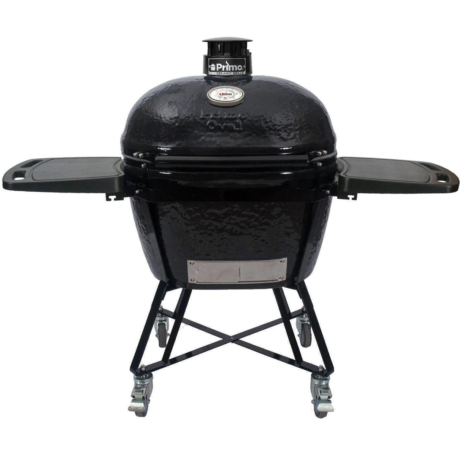 Primo All - In - One Oval LG 300 Charcoal Ceramic Kamado Grill - PGCLGC - by Primo Grills | Buy at Agent BBQ