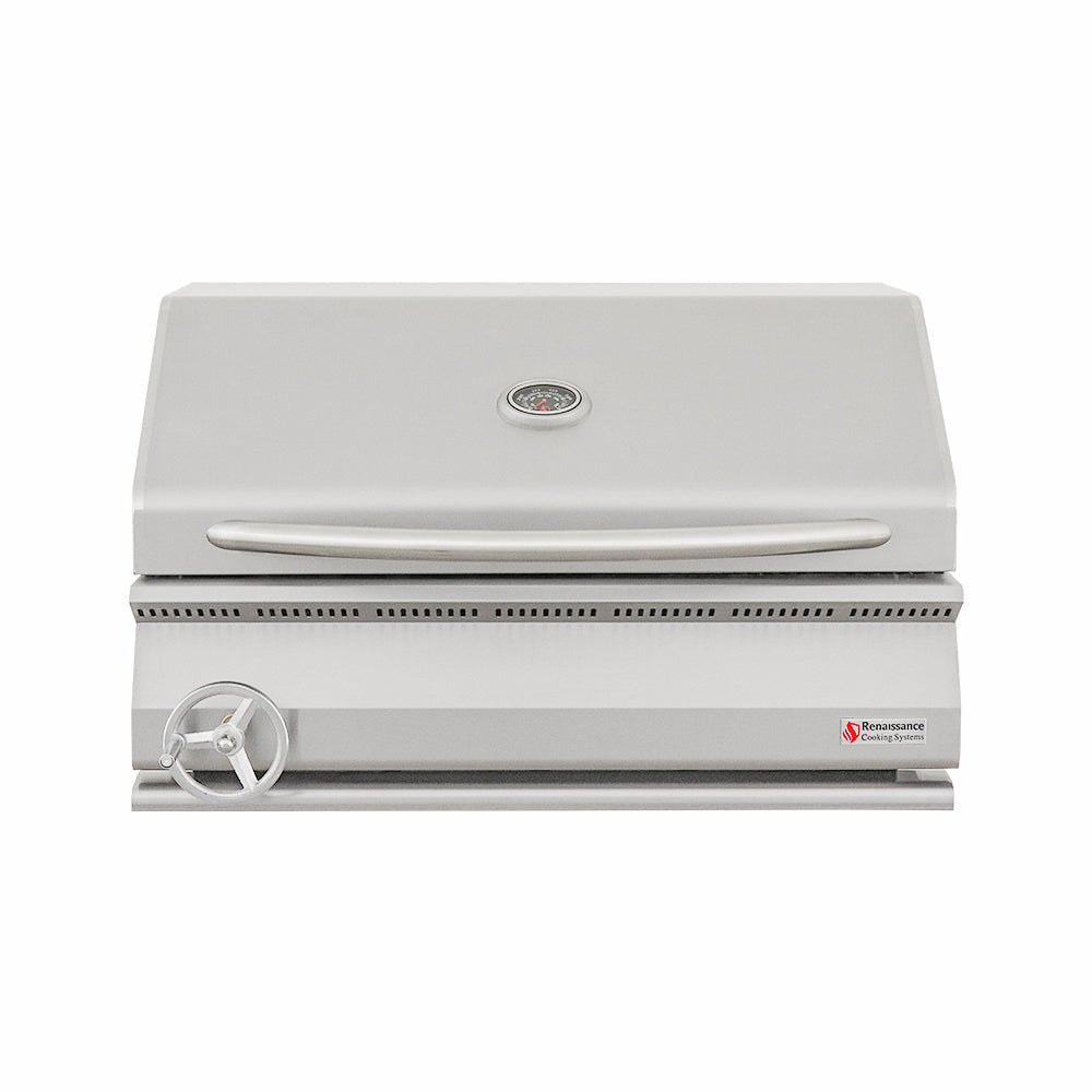 32" Premier Built - In Charcoal Grill - RJCC32A - Charcoal Built - In Grill by Renaissance Cooking Systems | Buy at Agent BBQ