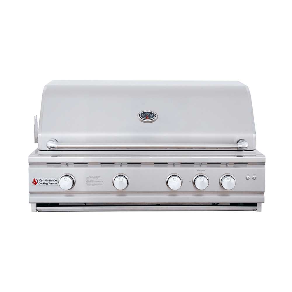 38" Cutlass Pro Built - In Grill - RON38B - Outdoor Grills by Renaissance Cooking Systems | Buy at Agent BBQ