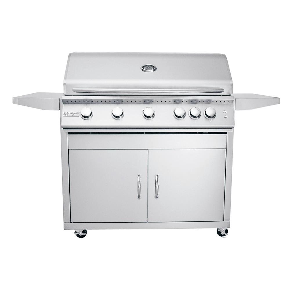 40" Premier "L" Freestanding Grill - RJC40AL CK - Freestanding Gas Grills by Renaissance Cooking Systems | Buy at Agent BBQ