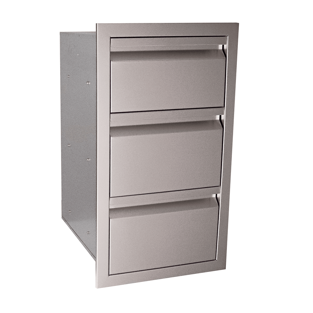 Triple Drawer - VTD3 - Storage Drawers by Renaissance Cooking Systems | Buy at Agent BBQ