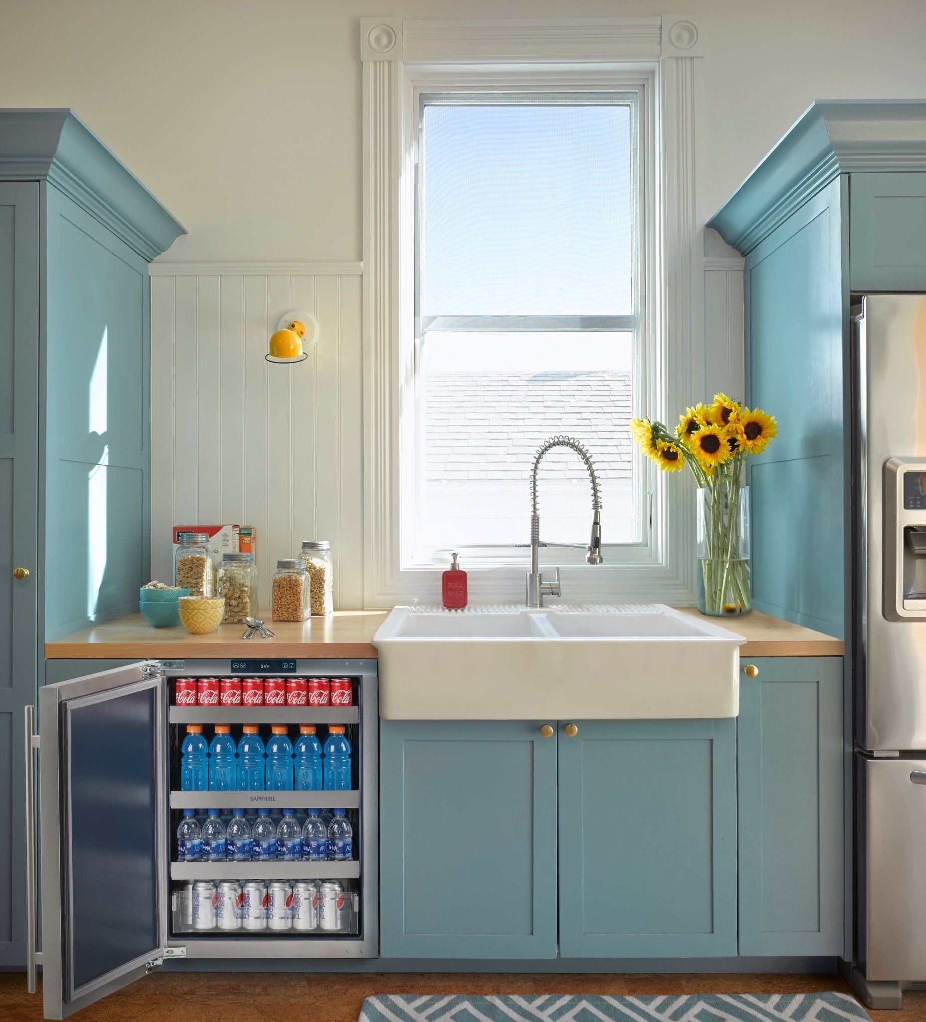 Sapphire Series 5 Indoor Refrigerator, Panel Ready, ADA Height - SR24PRADA - Refrigerator by Sapphire | Buy at Agent BBQ