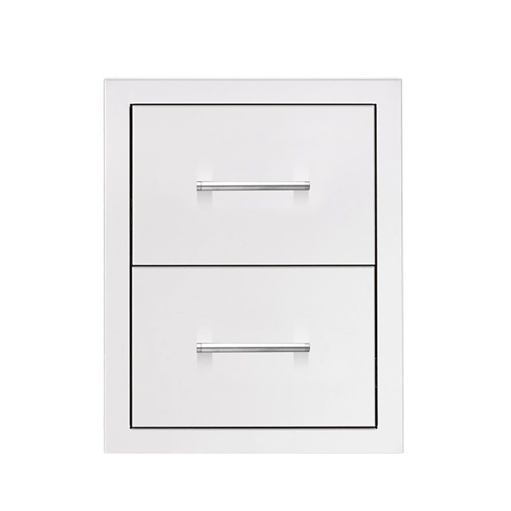 Summerset 17-Inch Double Drawer Masonry Frame Return - Grill : Cabinetry by Summerset | Buy at Agent BBQ