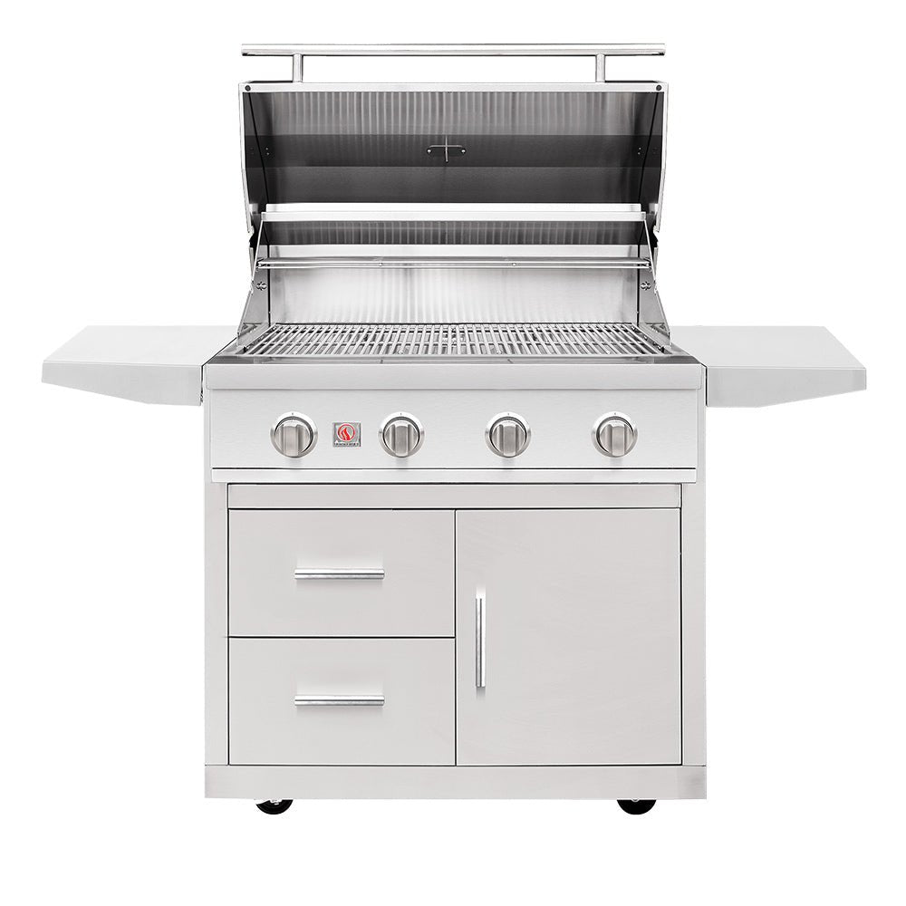 Summerset Sizzler Pro Series Freestanding Gas Grill on Deluxe Cart, 32-Inch - Grill : Gas by Summerset | Buy at Agent BBQ
