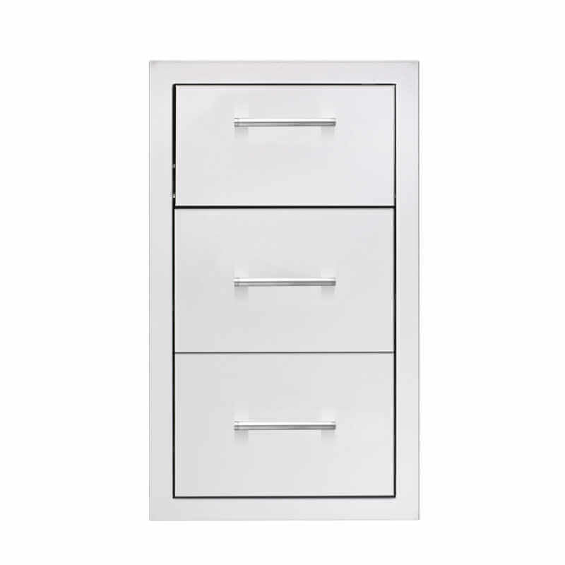 TrueFlame 17 - Inch 2 Drawer & Paper Towel Holder Combo - TF - TDC - 17 - by TrueFlame | Buy at Agent BBQ