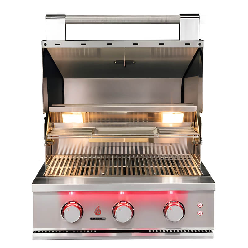 TrueFlame 25 Inch 3 Burner Built - In Gas Grill - by TrueFlame | Buy at Agent BBQ