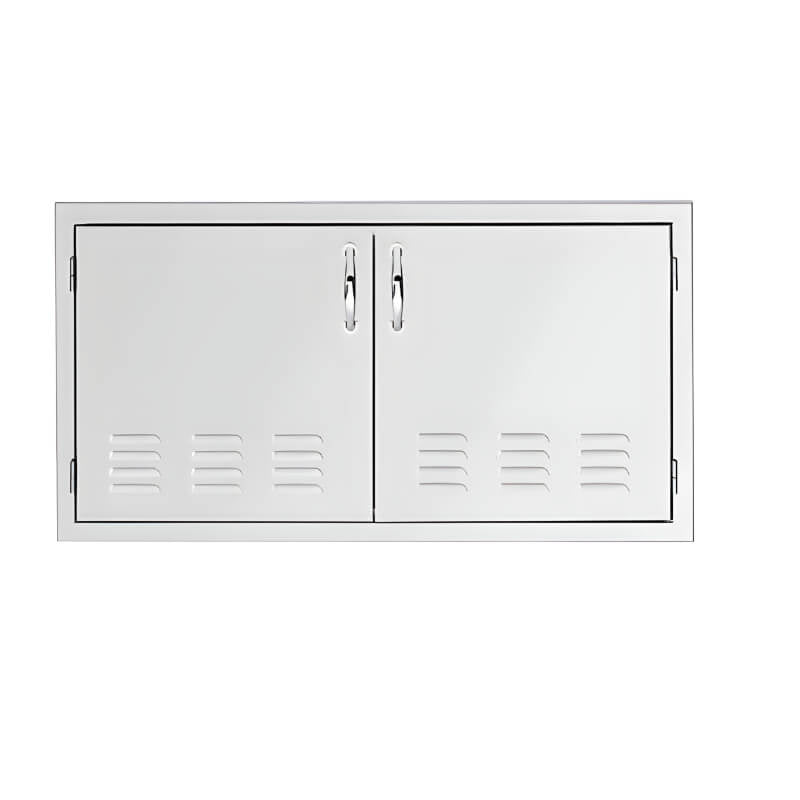 TrueFlame 33 - Inch Vented Stainless Steel Double Access Door - TF - DD - 33V - by TrueFlame | Buy at Agent BBQ