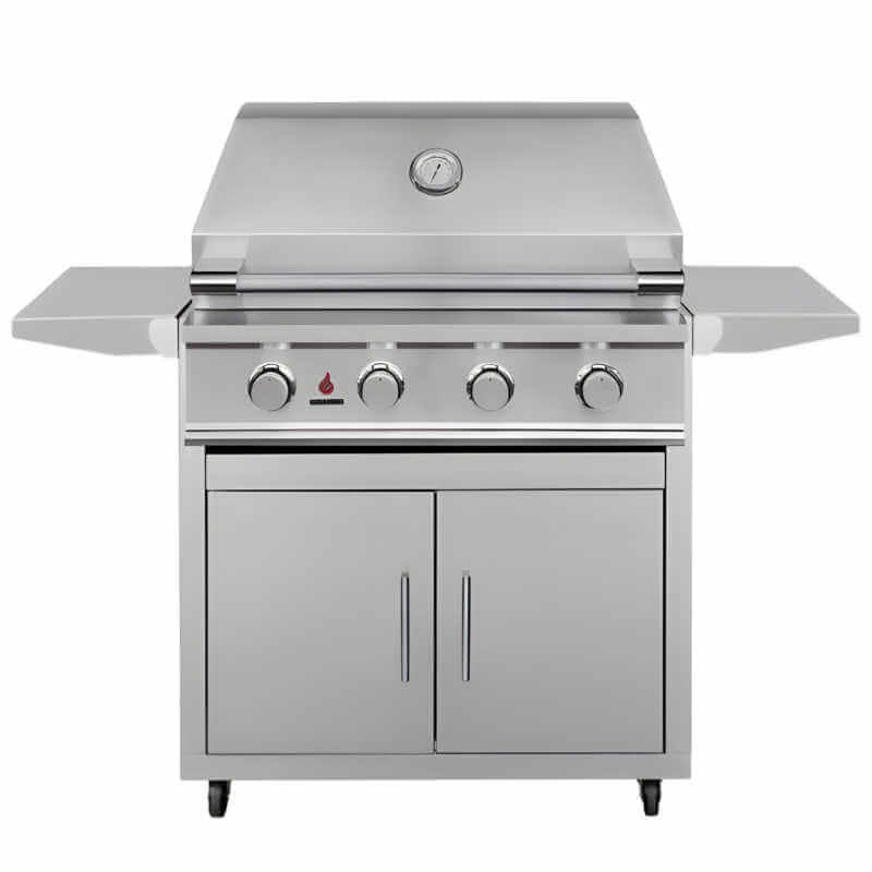 TrueFlame E Series 32 Inch 4 Burner Freestanding Gas Grill - by TrueFlame | Buy at Agent BBQ