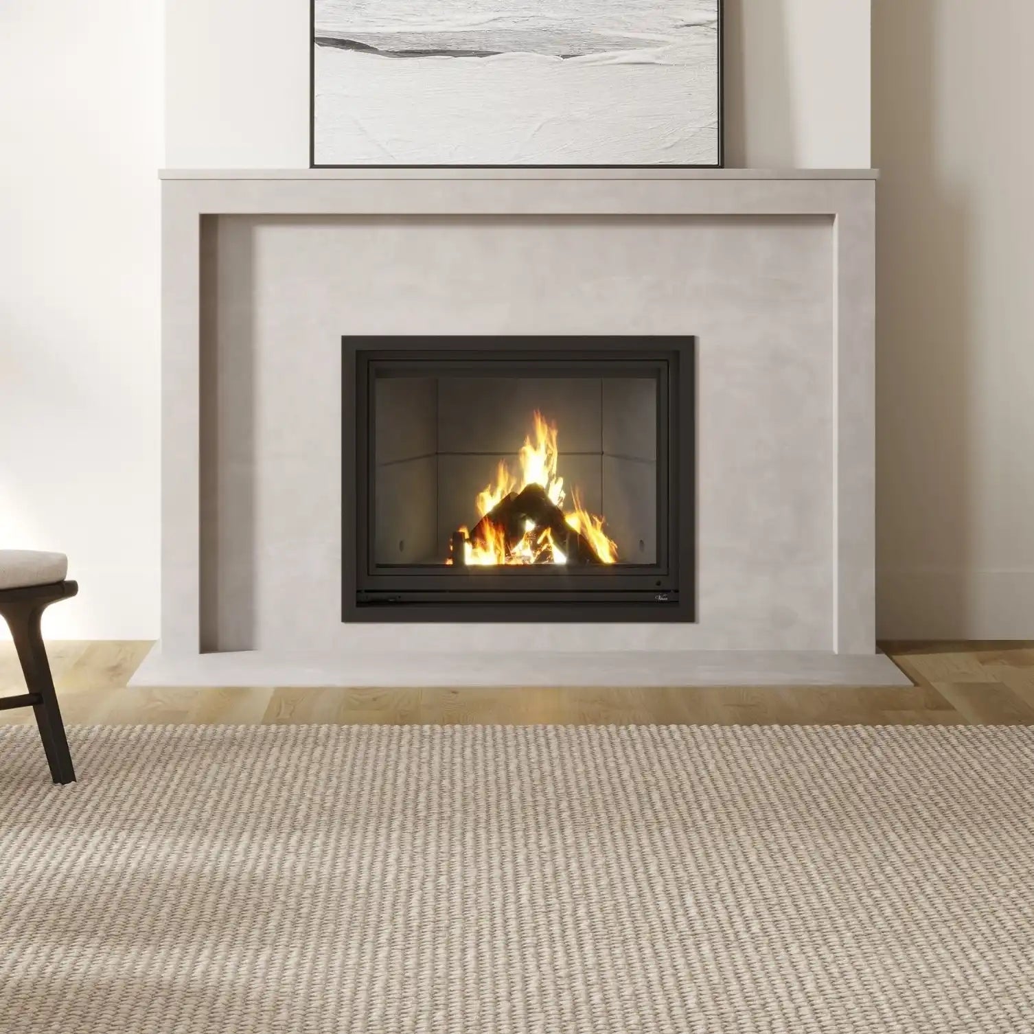 Valcourt FP7CB Antoinette Wood Fireplace - Wood Burning Fireplace by Valcourt | Buy at Agent BBQ