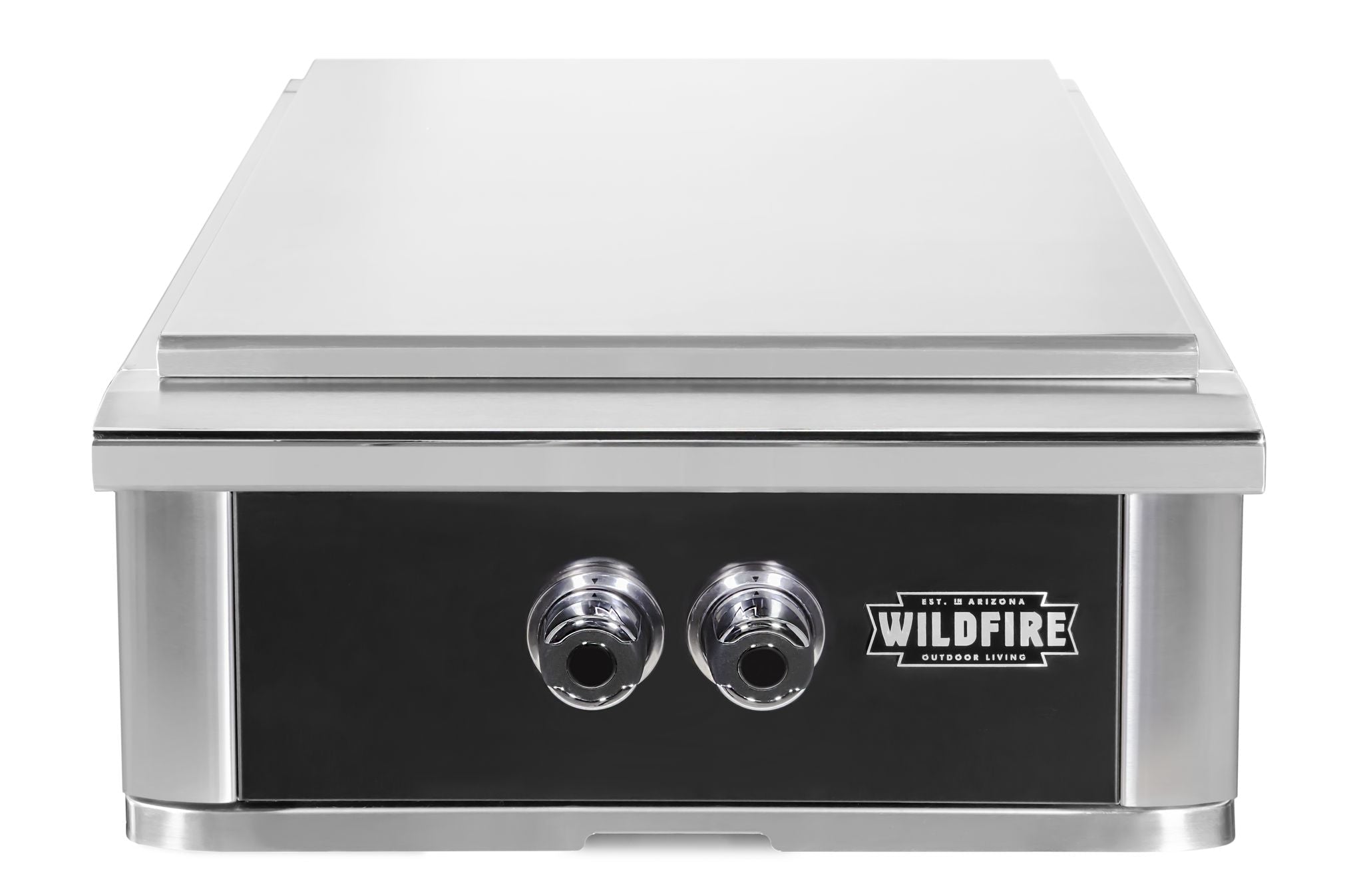 Wildfire Ranch PRO Black 304 SS Gas Power Burner - WF - POWBRN - RH - LP/NG - by Wildfire Outdoor Living | Buy at Agent BBQ