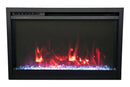 Amantii Traditional Extra Slim 33-Inch Smart Built-In Electric Firebox Insert