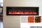 Amantii Symmetry Bespoke 88'' Wall Mount / Recessed Linear Indoor/Outdoor Electric Fireplace