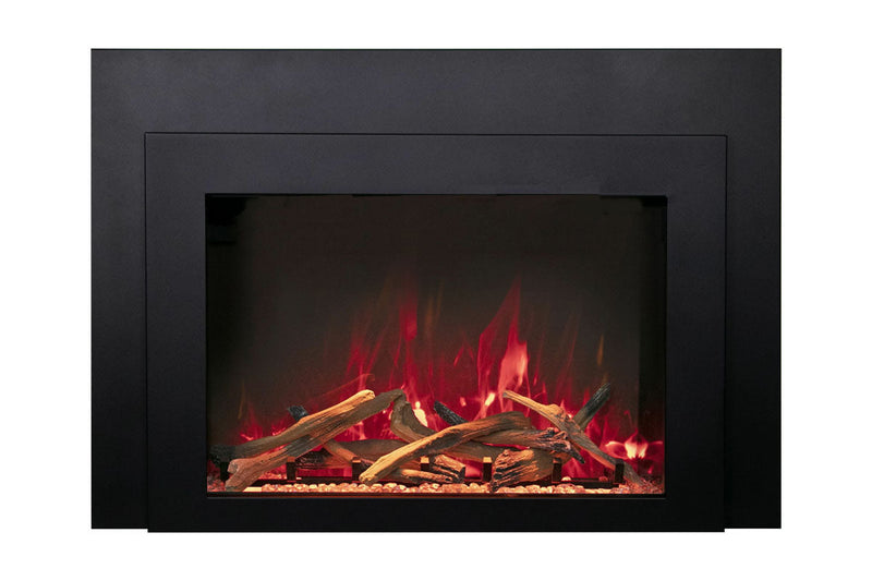 Amantii Traditional Bespoke 38-Inch Built-In Indoor/Outdoor Smart Electric Firebox Insert