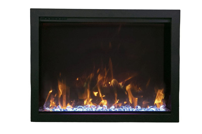 Amantii Traditional Bespoke 48-Inch Built-In Indoor/Outdoor Smart Electric Firebox Insert