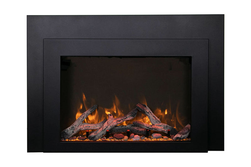 Amantii Traditional Bespoke 38-Inch Built-In Indoor/Outdoor Smart Electric Firebox Insert