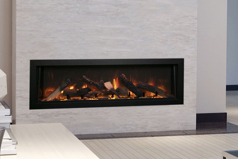 Amantii Panorama 50-inch Deep Built-in Indoor/Outdoor Linear Electric Fireplace