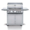 Blaze Premium LTE 32-Inch 4-Burner Freestanding Gas Grill With Rear Infrared Burner & Grill Lights - BLZ-4LTE2-LP/NG