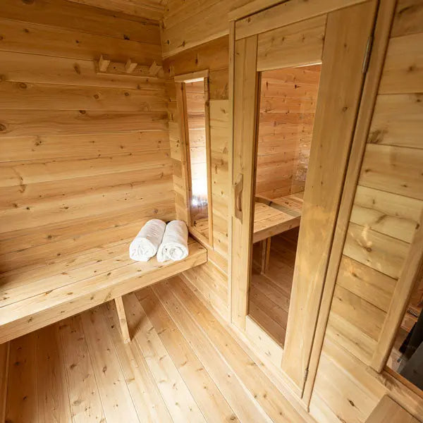 CT Georgian Cabin Sauna with Changeroom Dundalk LeisureCraft