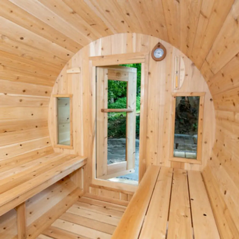 CT Tranquility Barrel Sauna (CTC2345W) Dundalk LeisureCraft
