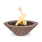 24" Cazo Fire Bowl- Wood Grain Concrete- OPT-24RWGFO