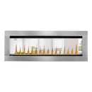 Napoleon Clearion Elite 50'' See Thru Electric Fireplace in Stainless Steel