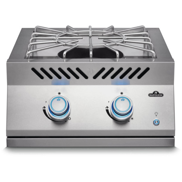 Napoleon Built-in 700 Series Power Burner with Stainless Steel Cover - BIB18PBSS