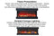 Amantii Panorama Tru View Slim 30-inch 3-Sided Built In Indoor/Outdoor Electric Fireplace