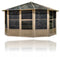 Gazebo Penguin - Florence Sand Solarium with Polycarbonate Roof Gazebo Penguin