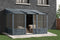 Gazebo Penguin - Florence Slate Wall Mounted Solarium with Metal Roof Gazebo Penguin
