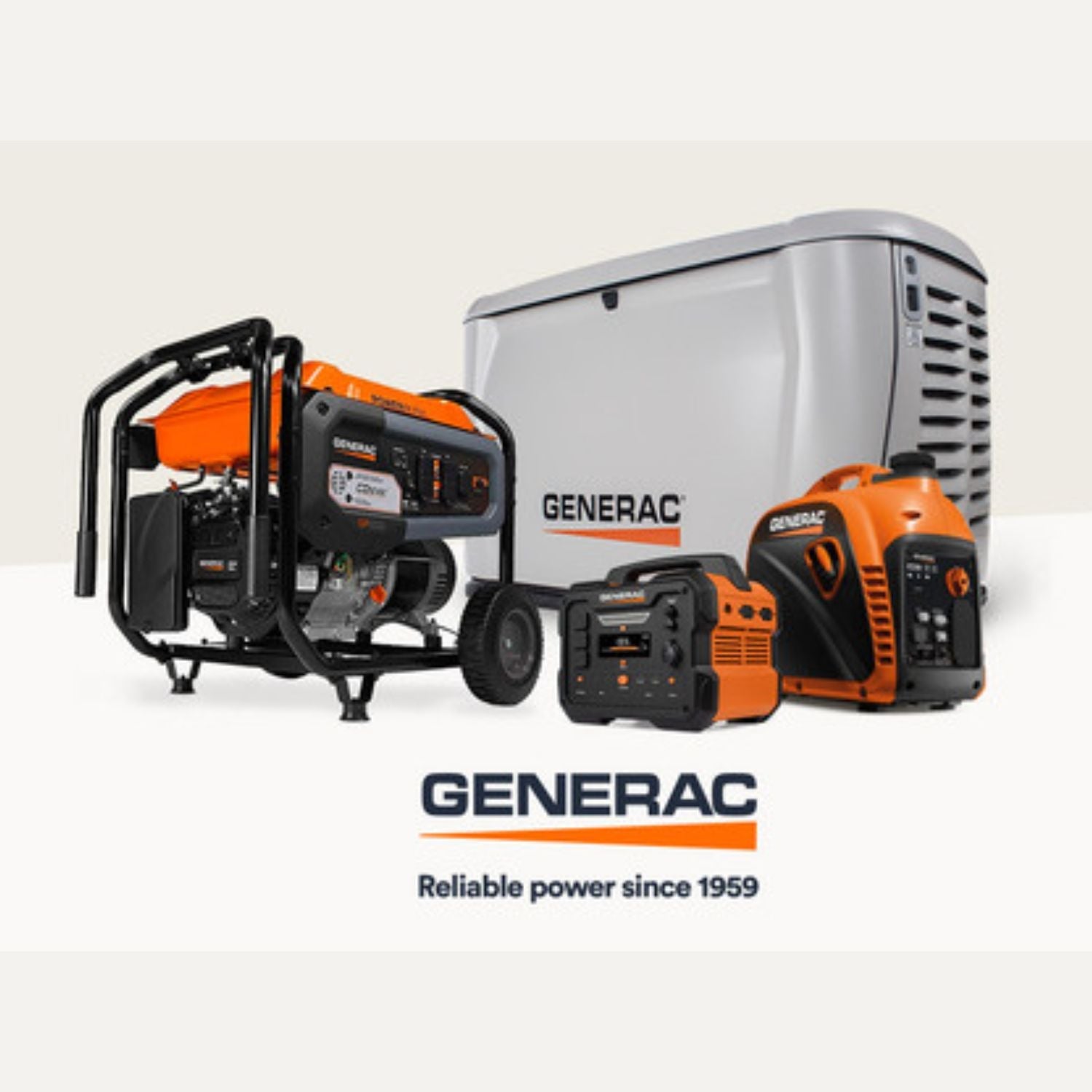 Generac Next-Gen 18kW Home Standby Generator with generators and portable stations