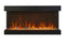 Amantii Panorama Tru View Extra Tall & Deep 50-inch 3-Sided Built In Indoor/Outdoor Electric Fireplace