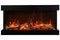 Amantii Panorama Tru View Extra Tall & Deep 50-inch 3-Sided Built In Indoor/Outdoor Electric Fireplace