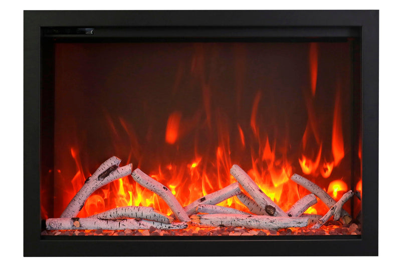 Amantii Traditional Series 38-Inch Built-In Indoor/Outdoor Electric Firebox Insert