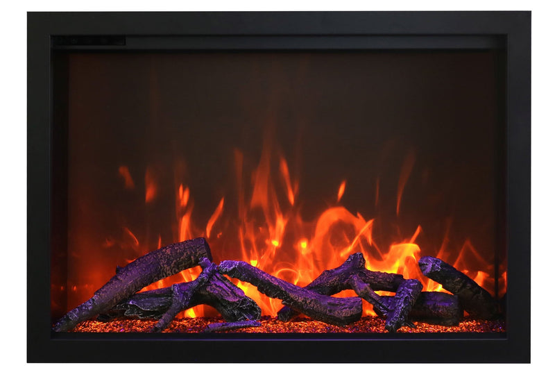 Amantii Traditional Series 38-Inch Built-In Indoor/Outdoor Electric Firebox Insert