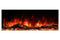 Modern Flames Landscape Pro 82'' Studio Suite Wall Mount Mantel Package | Driftwood Grey