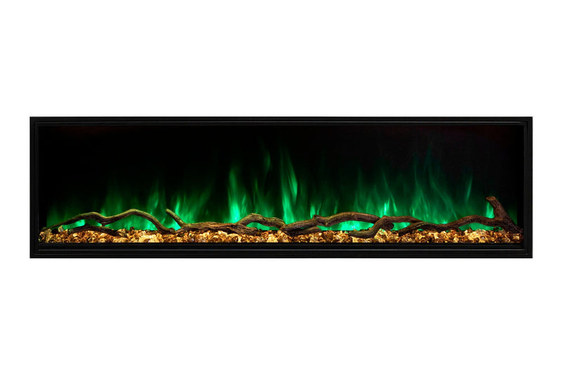 Modern Flames Landscape Pro Slim 96" Built In Linear Electric Fireplace