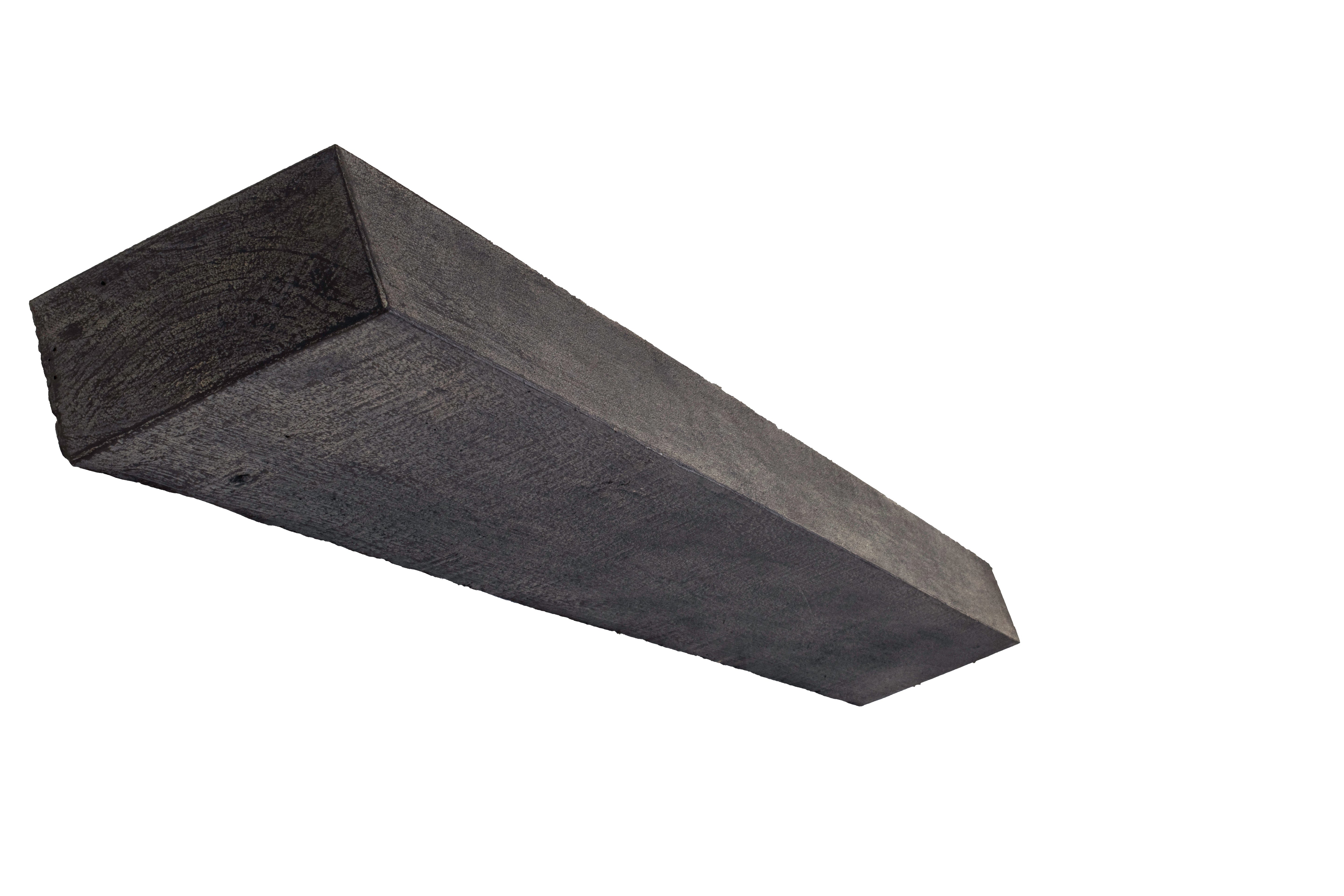 Flat Sawn Non-Combustible Concrete Fireplace Mantel Shelf