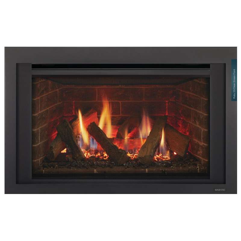 Majestic Ruby 25" Direct Vent Gas Insert | RUBY25