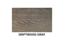 Modern Flames Allwood Fireplace Media Wall in Driftwood Gray | 60'' Spectrum Electric Fireplace