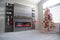 Modern Flames Allwood Fireplace Media Wall in Driftwood Gray | 60'' Spectrum Electric Fireplace