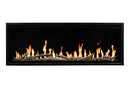 Modern Flames Allwood Fireplace Media Wall in Driftwood Gray | 60'' Orion Slim Heliovision Electric Fireplace