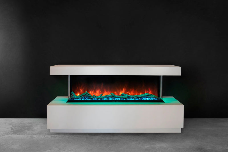 Modern Flames Landscape Pro Multi 56-inch 3-Sided / 2-Sided Built In Electric Fireplace