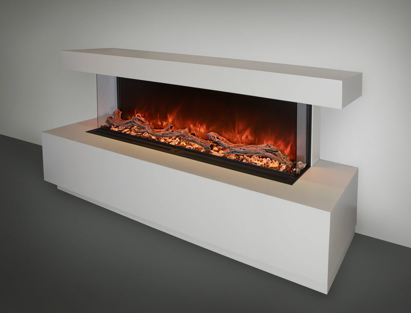 Modern Flames Landscape Pro Multi 96-inch 3-Sided / 2-Sided Built In Electric Fireplace